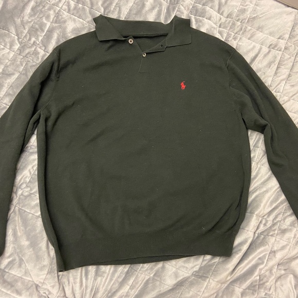 Vintage Polo Ralph Lauren Black Long Sleeve - Picture 2 of 5